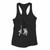 Darth Vader On Vespa Women Racerback Tank Tops