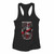 Deadpoo Skull Art Women Racerback Tank Tops