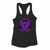 Globo Gym Funny Dodgeball Purple Cobras Women Racerback Tank Tops