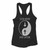 Live Now Die Later Yin Yang Women Racerback Tank Tops