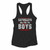 Saturdays Are For The Boys Funny Women Racerback Tank Tops