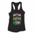 Sexy Girl Roll Lick Smoke Women Racerback Tank Tops