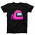 Among Us Pink Chathead Man's T-Shirt Tee