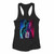 John Wick 3 Shot Women Racerback Tank Tops