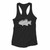 Largemouth Bass Fishing Women Racerback Tank Tops