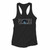 Woke Flat Earth Art Women Racerback Tank Tops