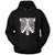 Halloween Skull Tattoo Unisex Hoodie