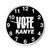 Vote For Kanye Wall Clocks