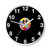 Acid Dripping Smiley Face Tie Dye House Rave Music Wall Clocks