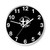 Alfa Romeo Alfisti Milano Italy Logo Wall Clocks