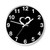 In Love Valentine Love Wall Clocks