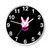 Overwatch Dva Bunny Ann Vectorized Wall Clocks