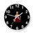 Selena Gomez Red Dress Sexy Wall Clocks