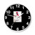Singer Box Logo Supreme Mane Wall Clocks