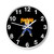 Thrasher Anime Dragon Ball Vegeta Goes To Super Saiyan Wall Clocks