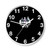 Tim Burton You Cant Sit With Us Wall Clocks