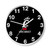 Cincinnati Bearcats Logo Grunge Wall Clocks