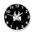 Die Antwoord Zef Side Logo Symbol Wall Clocks