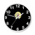 Jack And Sally Half Face Wall Clocks