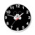 Mickey Mouse Thug Life Gangster Middle Finger Wall Clocks