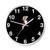 Shazam Logo Thunderbold Wall Clocks