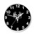 The Punisher Deer Hunting Wall Clocks The Punisher Deer Hunting Wall Clocks