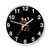 Upsiide Down Freddy Krueger Jason Voorhees And Michael Myers Halloween Wall Clocks