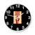 Wash Your Hands Corona Virus Warning Wall Clocks