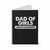 Dad Of Girls Outnumbered Spiral Notebook