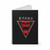 Japanese Devil Demon Skull Spiral Notebook