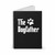 The Dogfather Logo Love Me Spiral Notebook