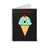 I Scream Ice Cream Horror Spiral Notebook
