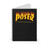 Poser Font Thrasher Spiral Notebook