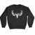 Archery Bow Hunting Deer Skull Sweatshirt