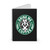 Alice In Wonderland Starbuck Parody Drink Me Coffee Spiral Notebook