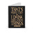 Game Of Thrones Thats What I Do Spiral Notebook