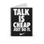 Nike Saying Talk Is Cheap Just Do It Spiral Notebook