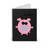 Pig No Meat Piggy Vegan Vegetarian Spiral Notebook