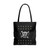 Let It Rock Skull And Studs Tote Bags Let It Rock Skull And Studs Tote Bags