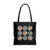 Retro Usa Flag Smiley Face Tote Bags