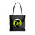 Alien Where They Come Out At Night Tote Bags