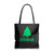 Lets Get Lit Christmas Tree Tote Bags