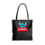 Love Denim Tote Bags