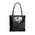 Metallica Logo Skull Flames Metallica Poster Tote Bags