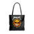 Pushead Metallica Flame Skullrock Band Posters Metallica Tattoo Tote Bags