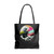 Retro Wave Kaiju Tote Bags