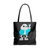 Undertale Sans Skeleton Finger Your Blue Hearth Giggle Characters Rpg Anime Game Tote Bags