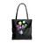 Alien Mickey Mouse Smoke Tote Bags