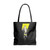 Black Adam In Shazam Logo Tote Bags