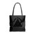 Black Pyramid Chris Brown Logo Tote Bags